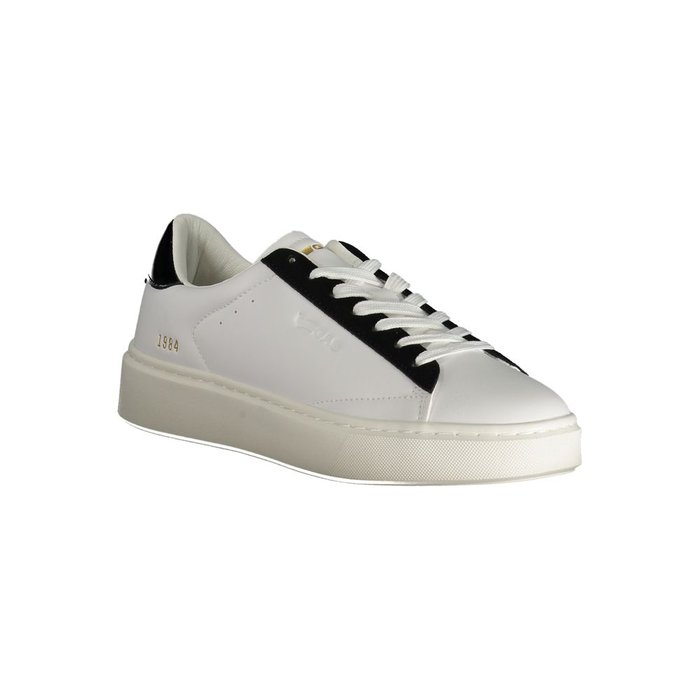 Gas Bianco Polyurethane Women Sneaker | Regal Royce