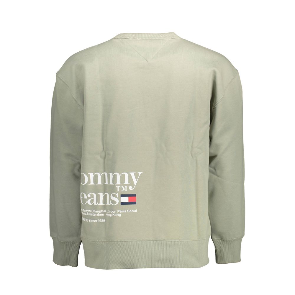Tommy Hilfiger Green Cotton Men Sweater | Regal Royce