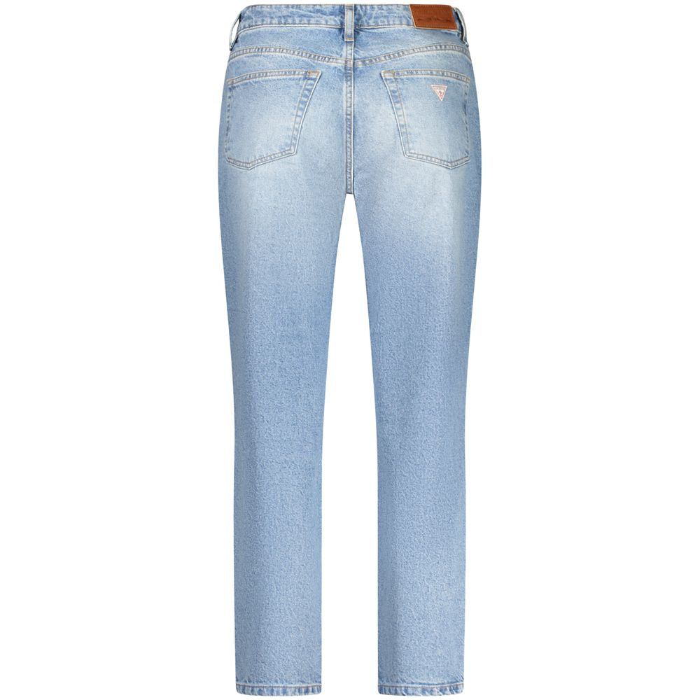 Guess Jeans Azzurro Cotton Women Jeans | Regal Royce
