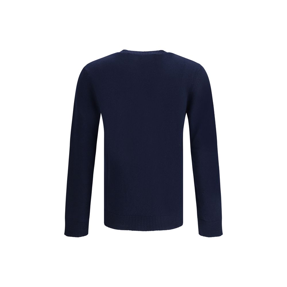 Valentino Blue Fleece Wool Sweatshirt | Regal Royce