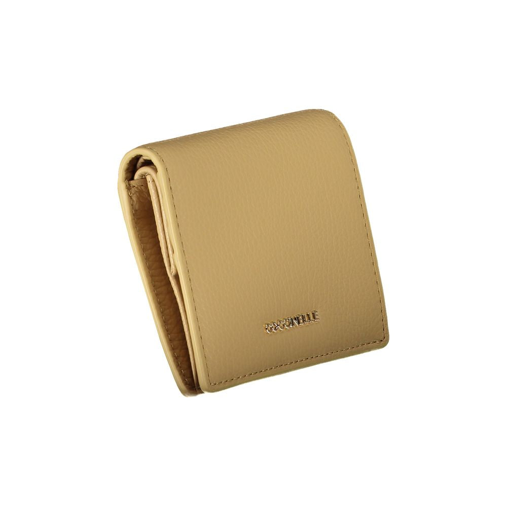 Coccinelle Beige Leather Women Wallet | Regal Royce