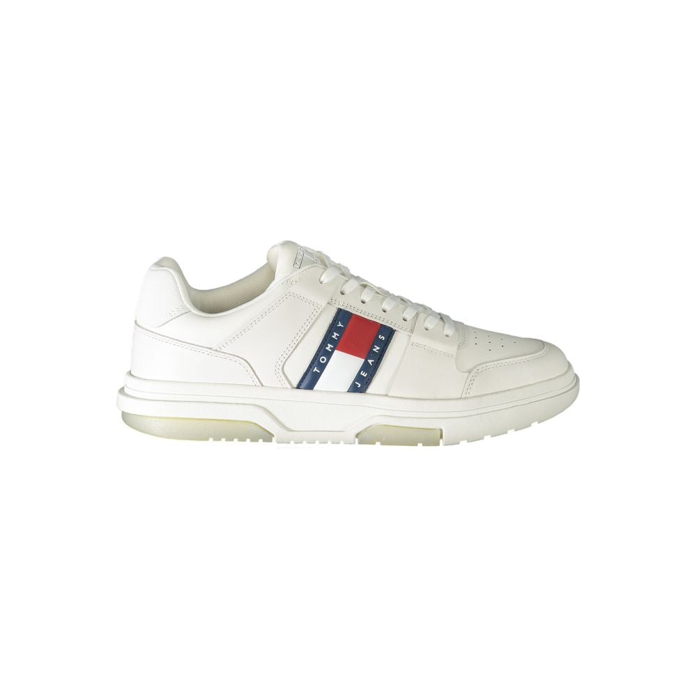 Tommy Hilfiger Bianco Polyurethane Men Sneaker | Regal Royce