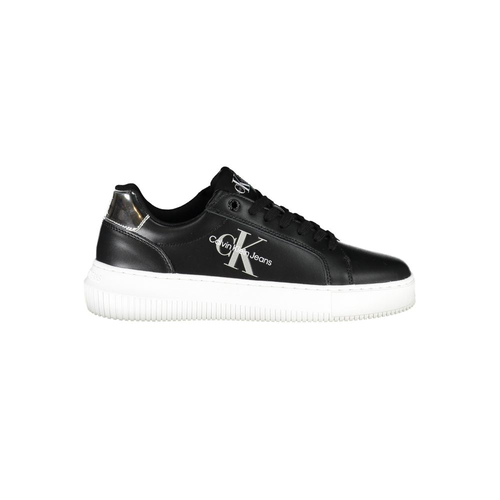 Calvin Klein Nero Leather Women Sneaker | Regal Royce