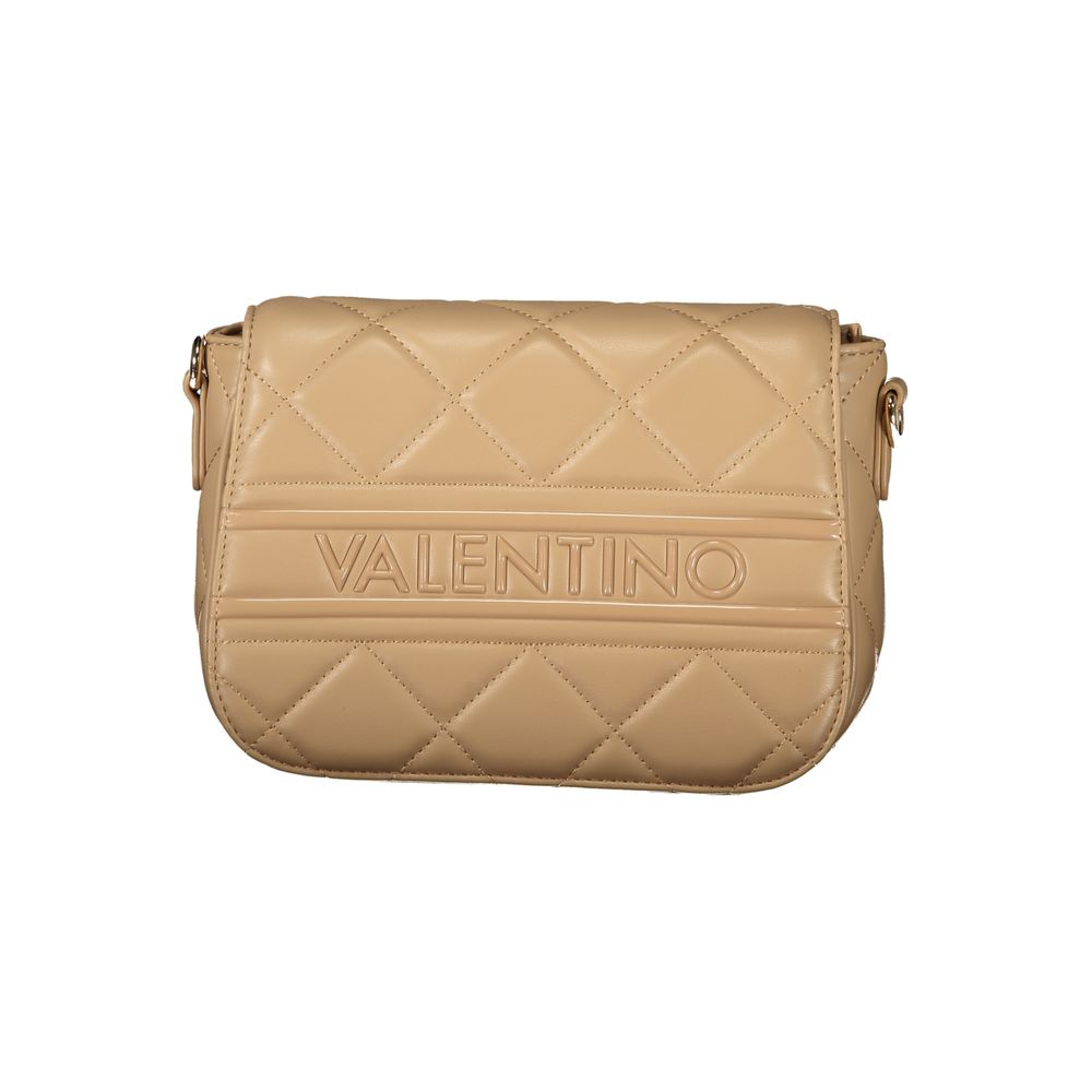 Mario Valentino Beige Polyurethane Women Handbag | Regal Royce