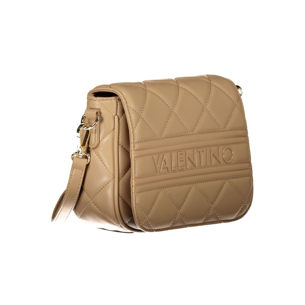 Mario Valentino Beige Polyurethane Women Handbag | Regal Royce