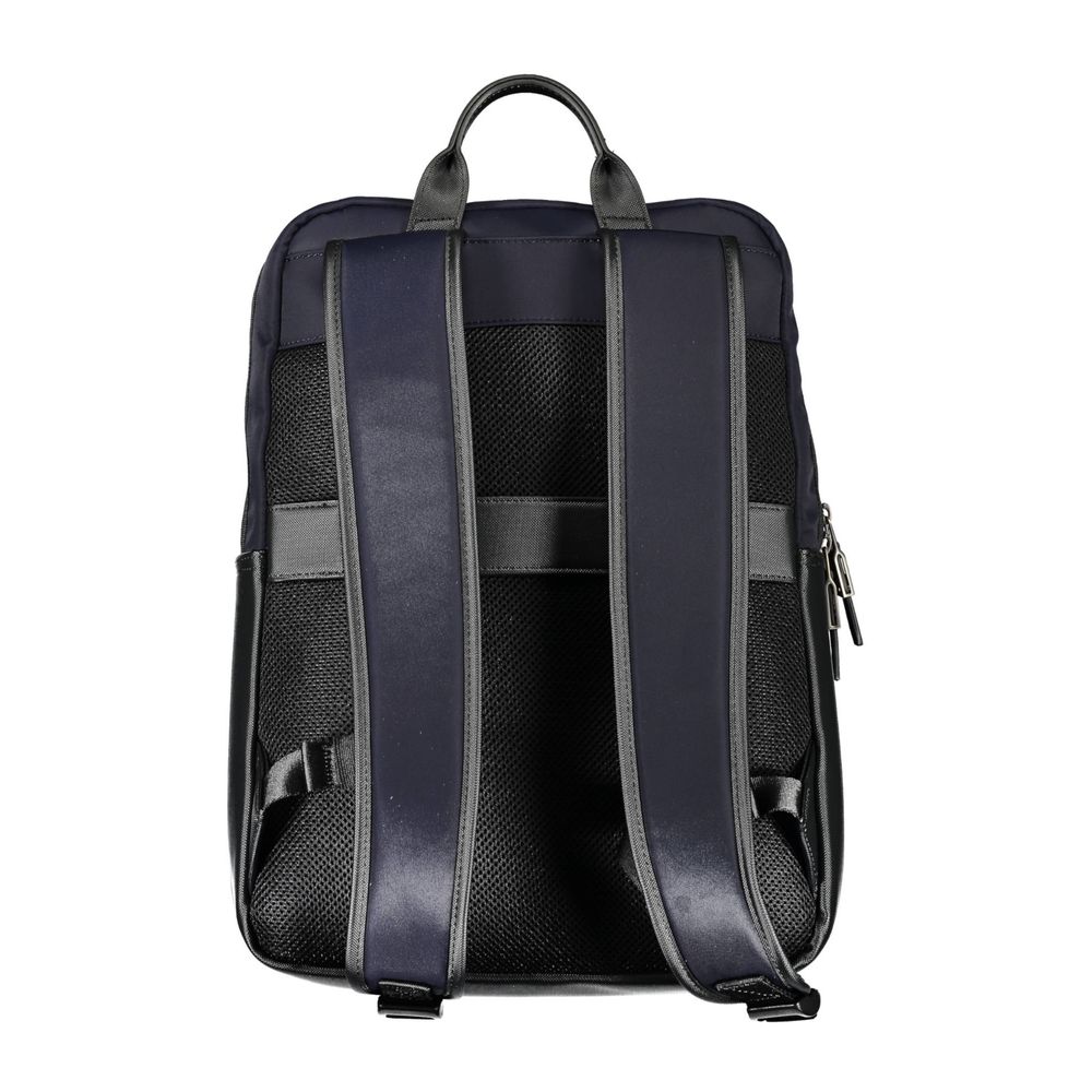 Tommy Hilfiger Blue Polyurethane Men's Backpack | Regal Royce