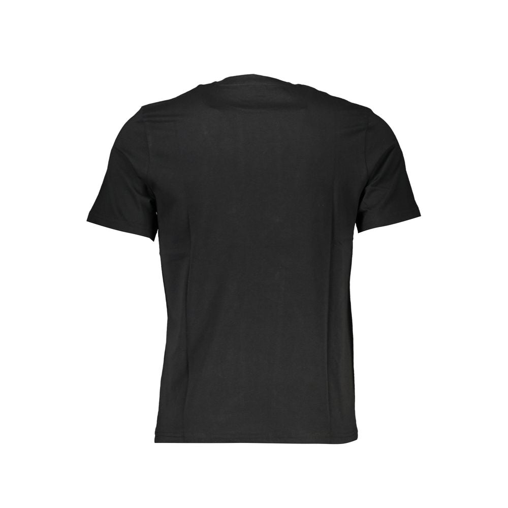 North Sails Black Cotton Men T-Shirt | Regal Royce