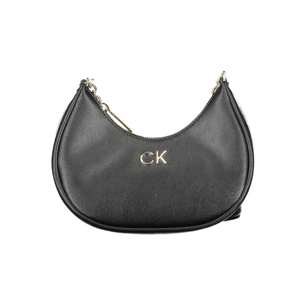 Calvin Klein Black Polyester Women Shoulder Bag | Regal Royce