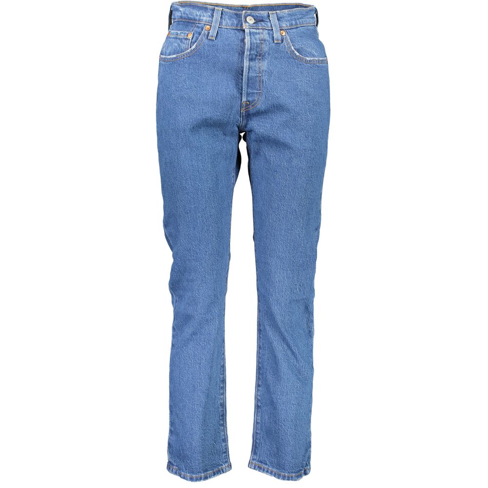 Levi's Blu Cotton Women Jeans | Regal Royce