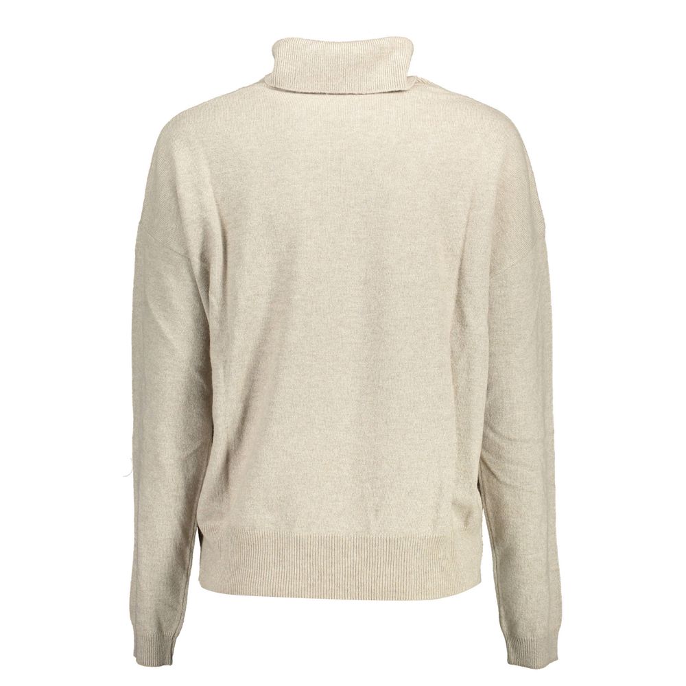 U.S. POLO ASSN. Beige Wool Women Sweater | Regal Royce