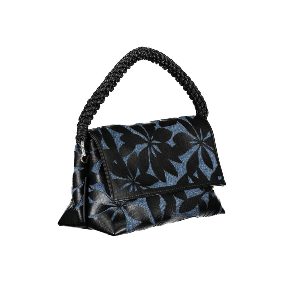 Desigual Black Polyethylene Handbag | Regal Royce