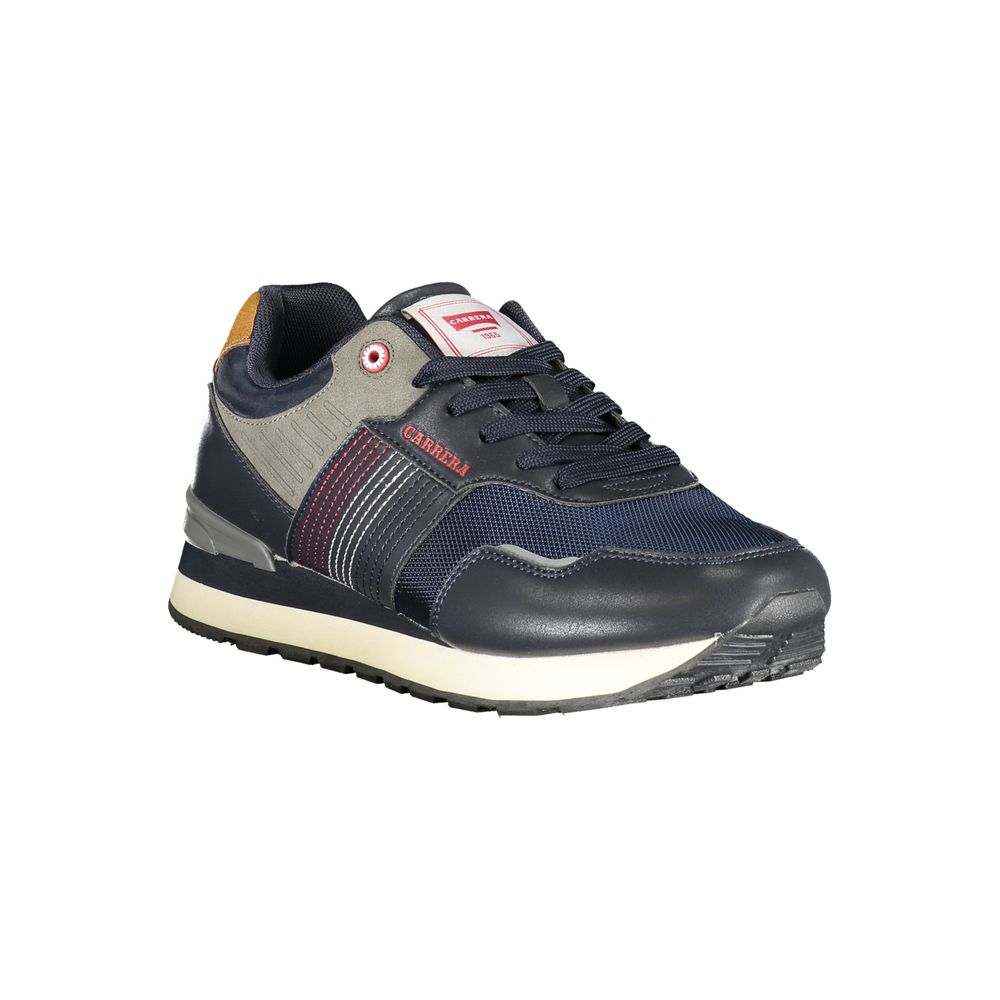 Carrera Blue Polyurethane Men Sneaker | Regal Royce