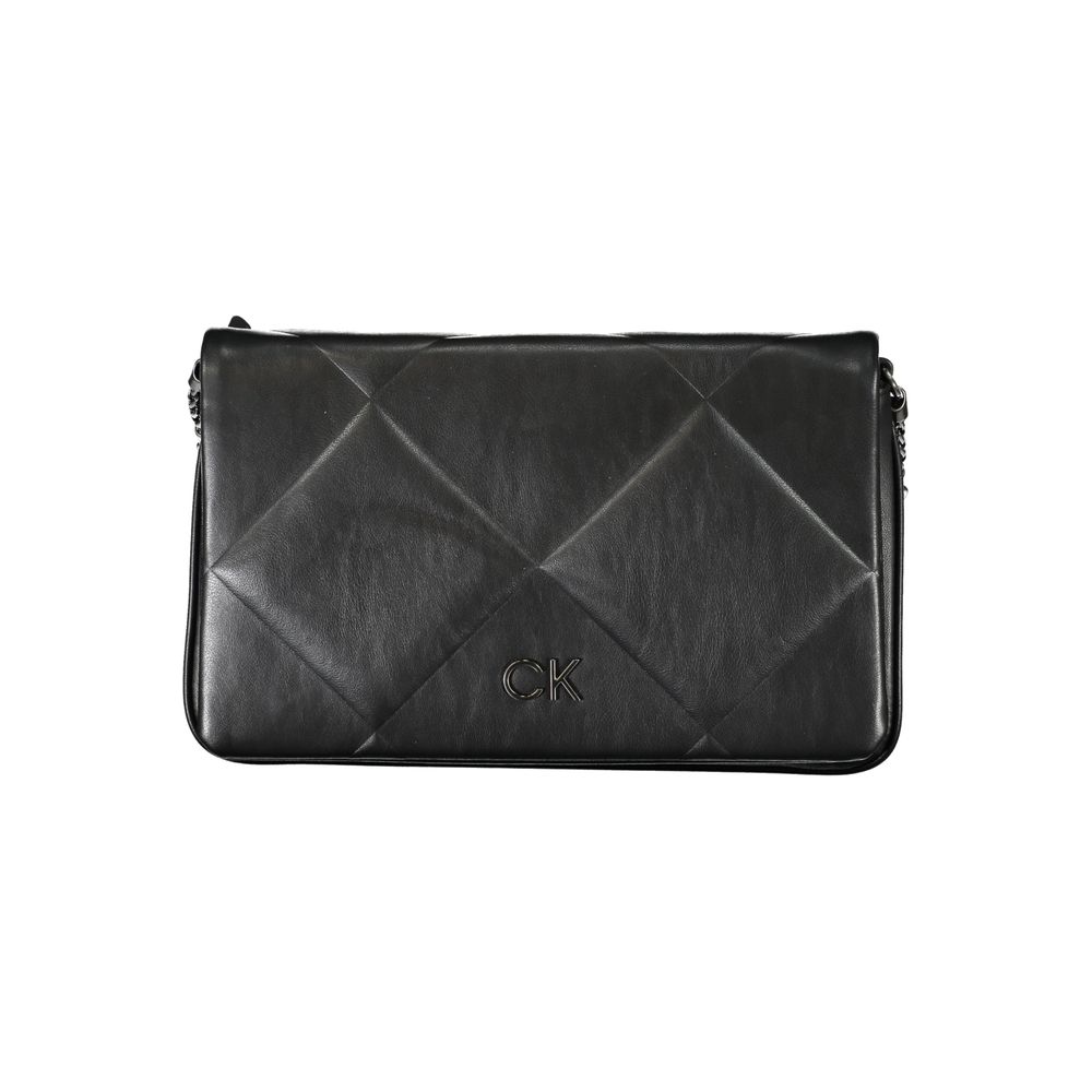 Calvin Klein Black Polyester Women Shoulder Bag | Regal Royce