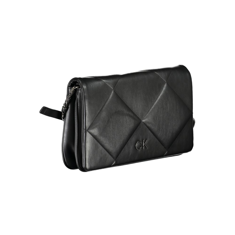 Calvin Klein Black Polyester Women Shoulder Bag | Regal Royce
