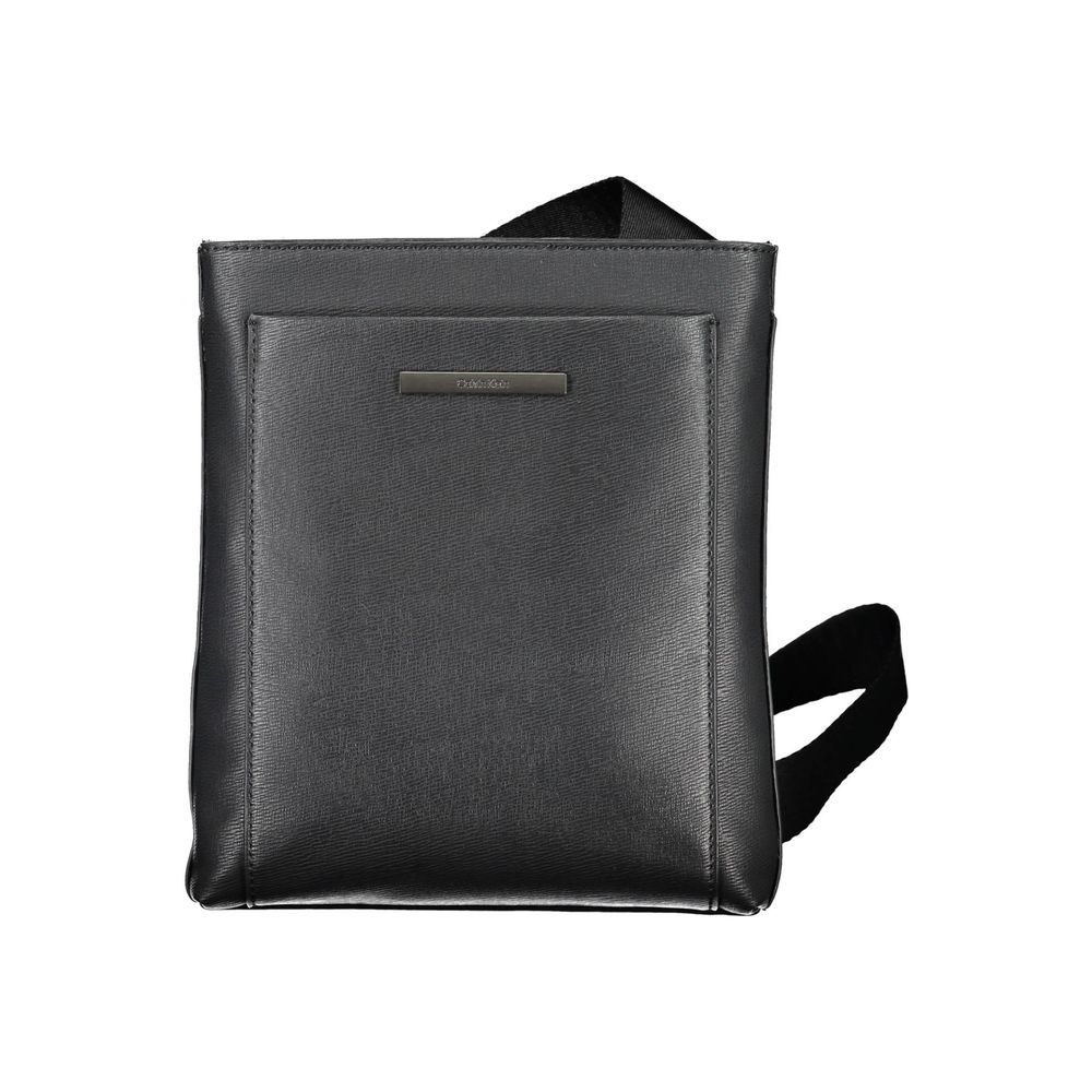 Calvin Klein Eco-Conscious Black Shoulder Bag with Logo | Regal Royce