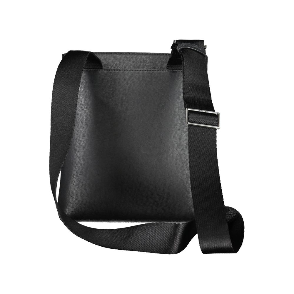 Calvin Klein Eco-Conscious Black Shoulder Bag with Logo | Regal Royce