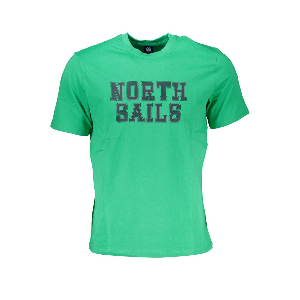 North Sails Verde Cotton Men T-Shirt | Regal Royce