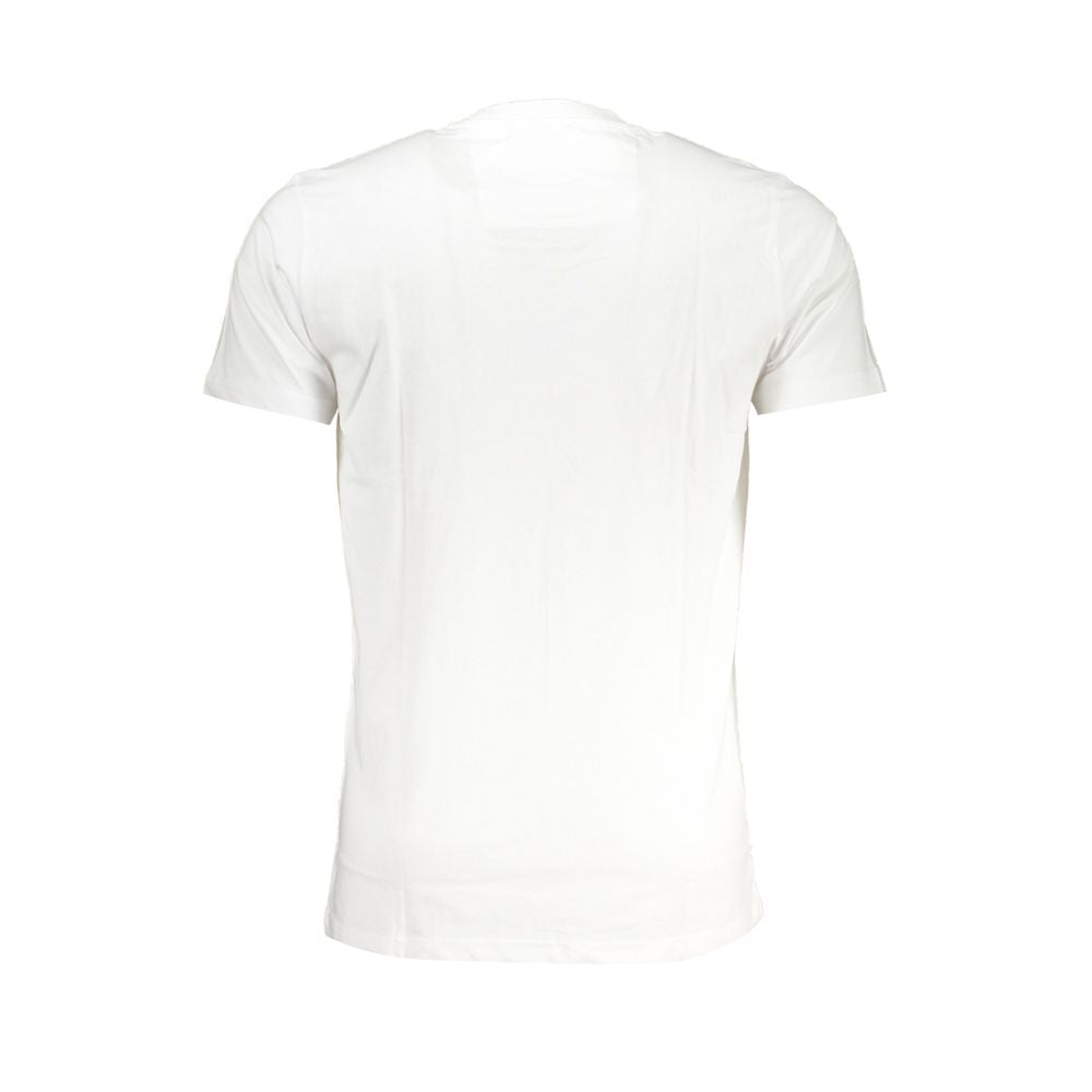 Cavalli Class Bianco Cotton Men's T-Shirt | Regal Royce