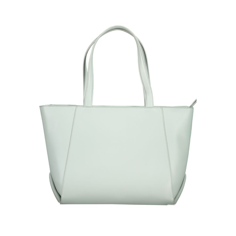 Calvin Klein Azzurro Polyurethane Women Handbag | Regal Royce