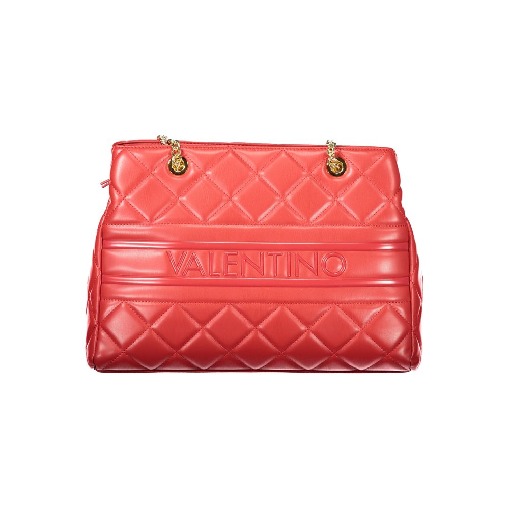 Mario Valentino Rosso Polyurethane Women Shoulder Bag | Regal Royce