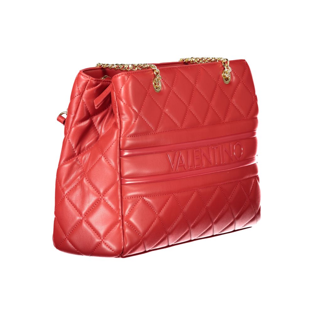 Mario Valentino Rosso Polyurethane Women Shoulder Bag | Regal Royce