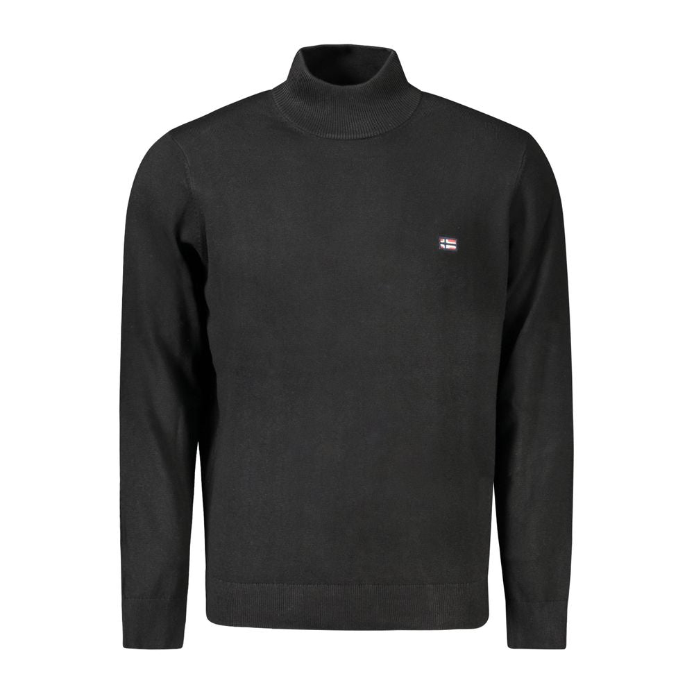 Norway 1963 Nero Poliammide Men Sweater | Regal Royce