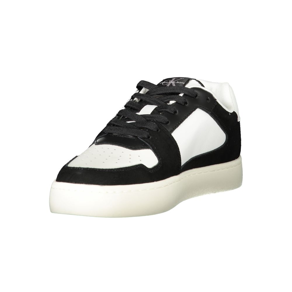 Calvin Klein White Polyester Men's Sneaker | Regal Royce