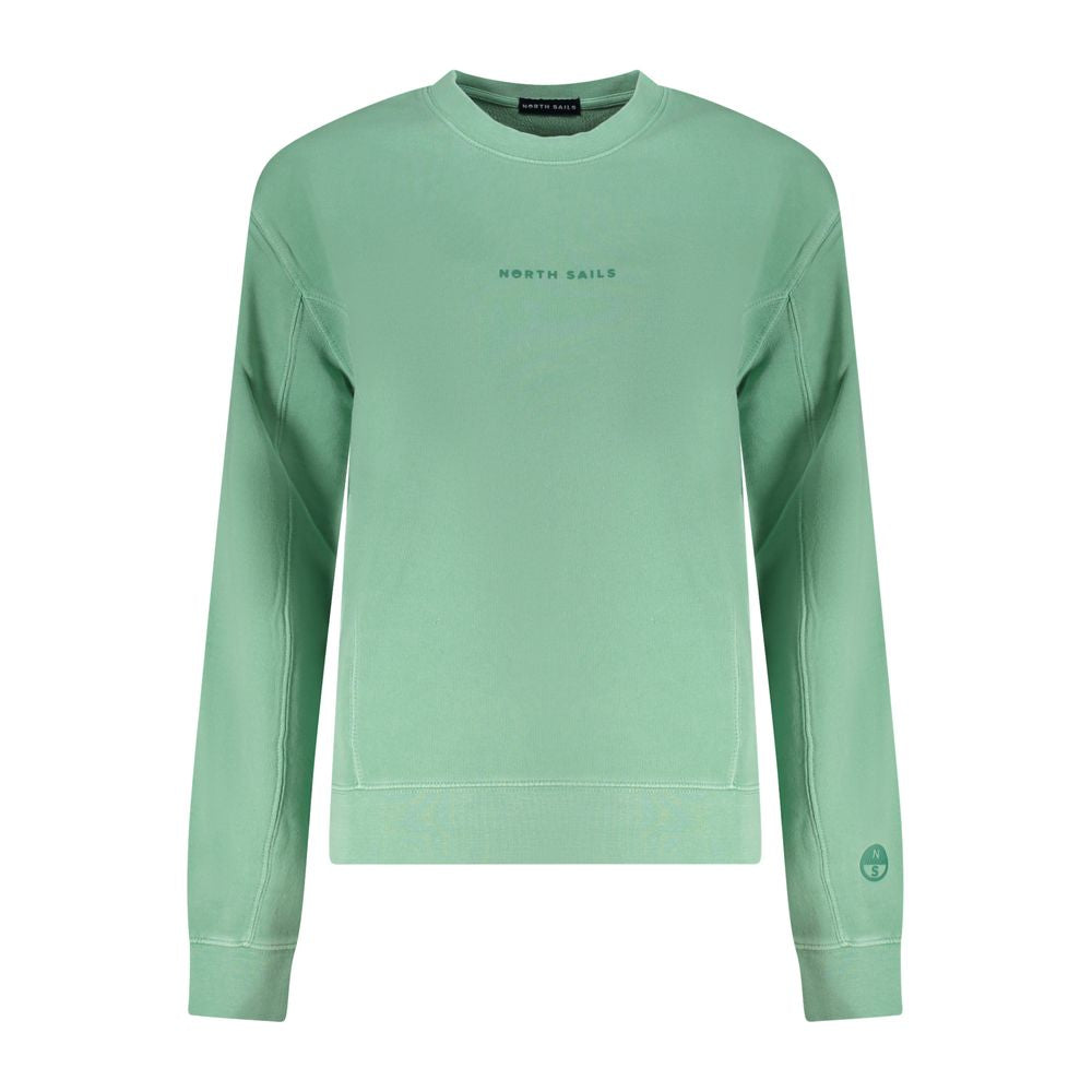 North Sails Verde Cotton Women Sweatshirt | Regal Royce