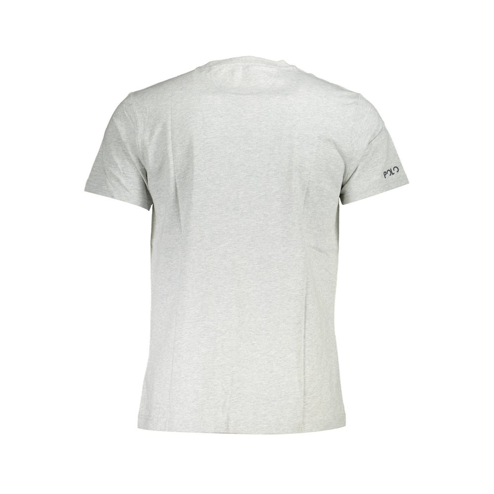 La Martina Grigio Cotton Men's T-Shirt | Regal Royce
