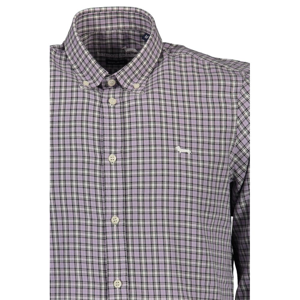 Harmont & Blaine Viola Cotton Men Shirt | Regal Royce