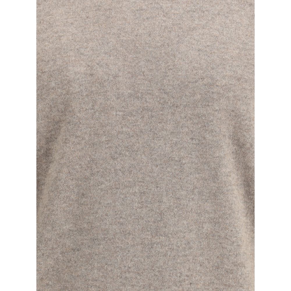 Brioni Beige Cashmere Cashmere Sweater | Regal Royce