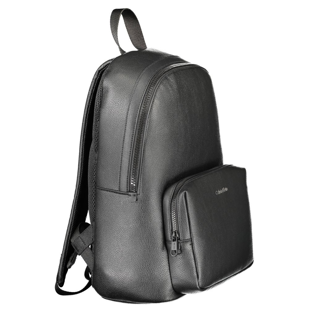 Calvin Klein Nero Poliuretano Men Backpack | Regal Royce