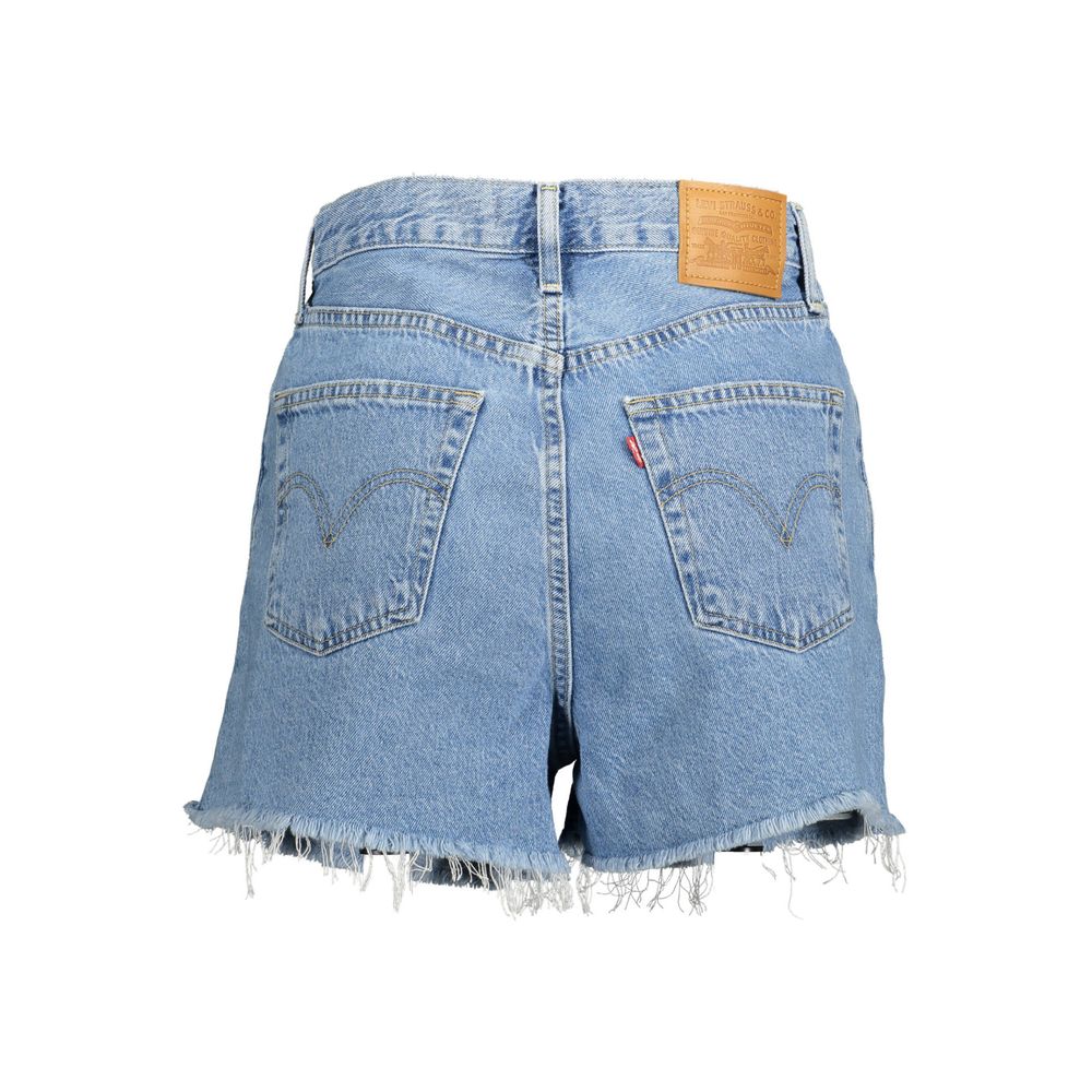 Levi's Blue Cotton Women Shorts | Regal Royce