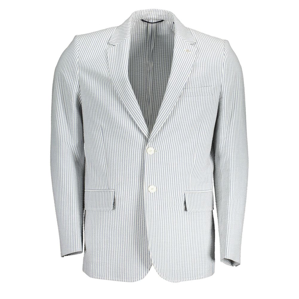 Gant White Cotton Men's Jacket | Regal Royce