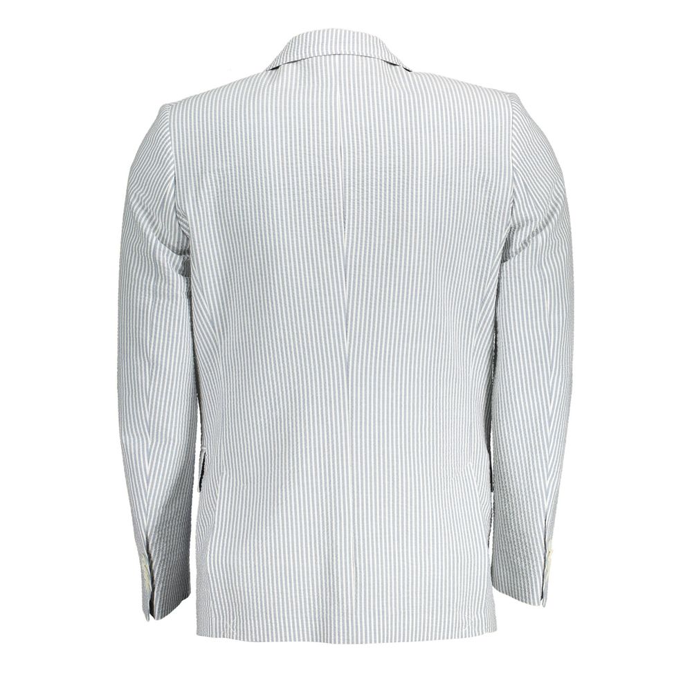 Gant White Cotton Men Jacket | Regal Royce