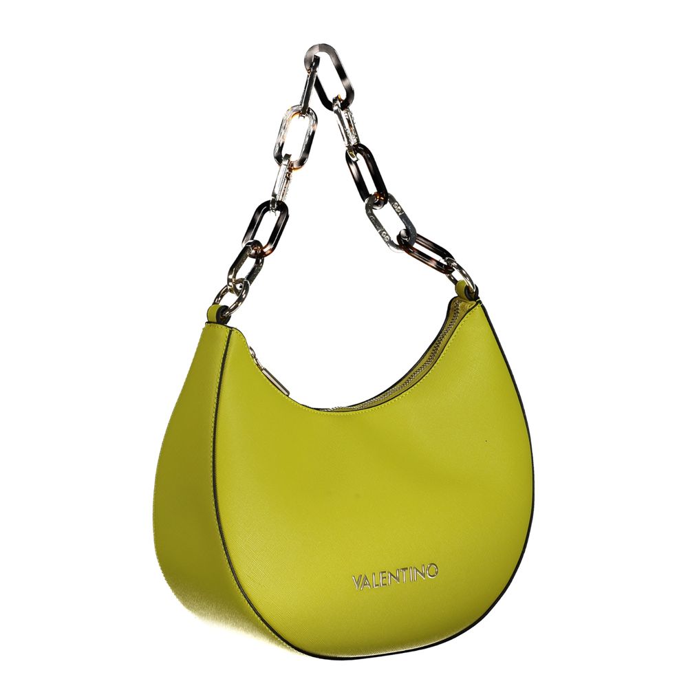 Mario Valentino Giallo Polyurethane Women Handbag | Regal Royce