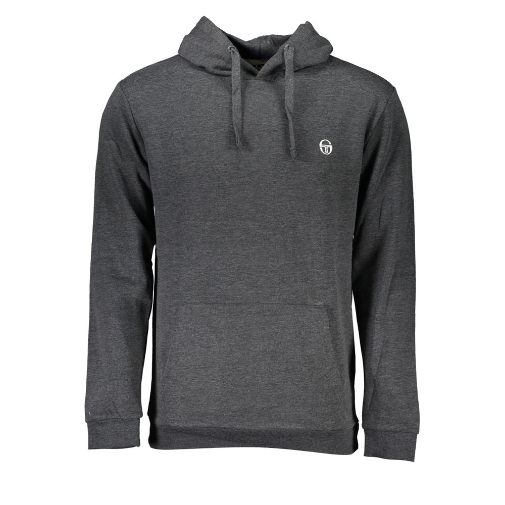 Sergio Tacchini Grigio Cotton Men Sweatshirt | Regal Royce