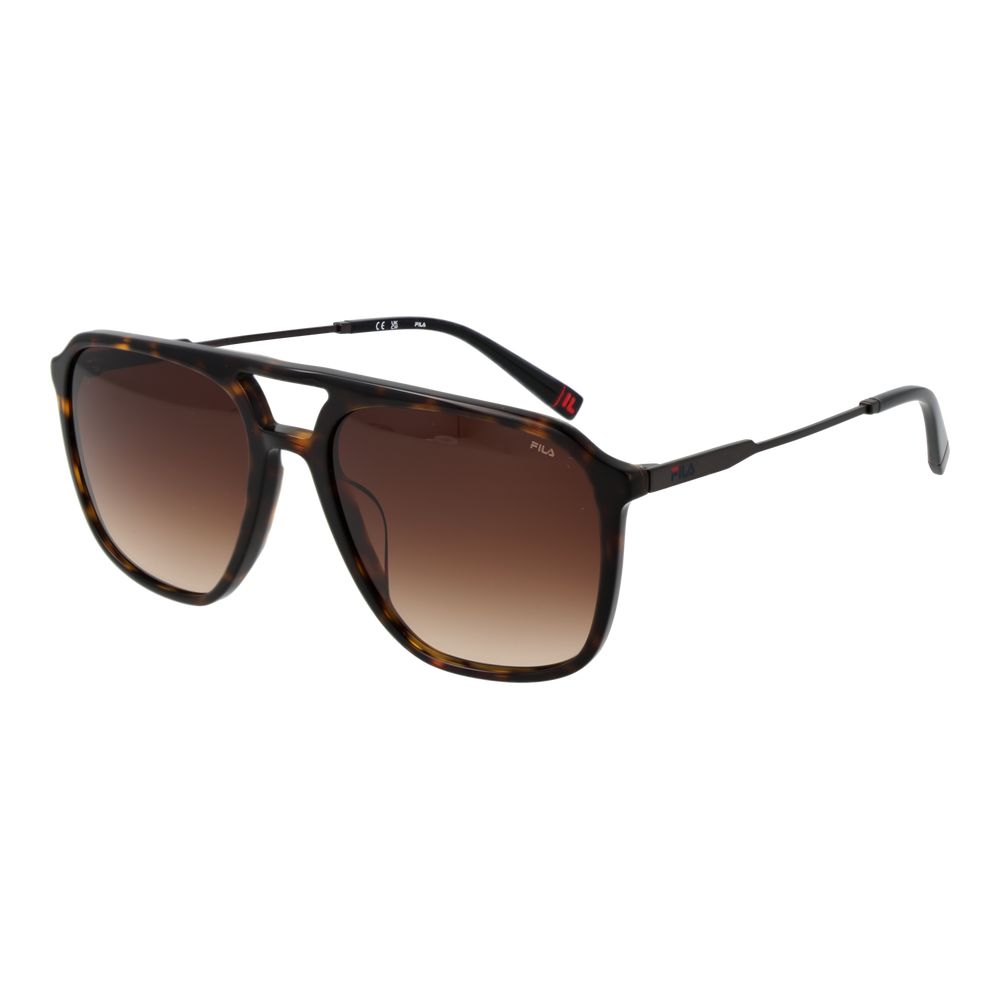 Fila Brown Cellulose Acetate Sunglasses | Regal Royce