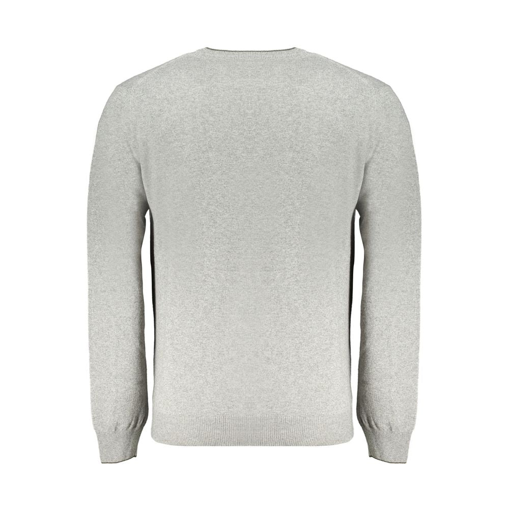 Harmont & Blaine Grigio Wool Men's Sweater | Regal Royce