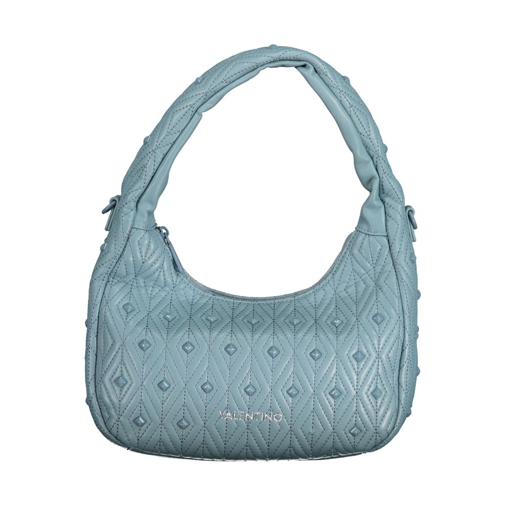 Mario Valentino Blue Polyurethane Women Shoulder Bag | Regal Royce