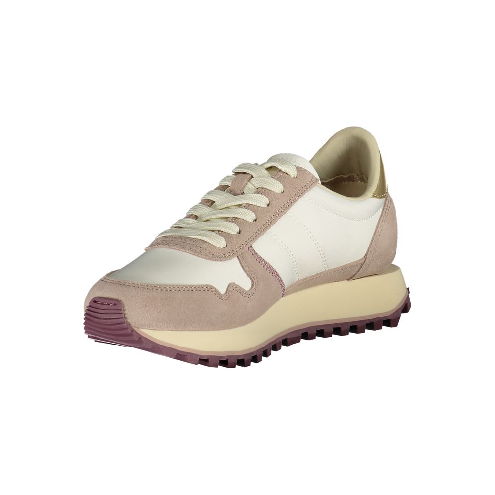 Blauer Bianco Poliestere Women Sneaker | Regal Royce