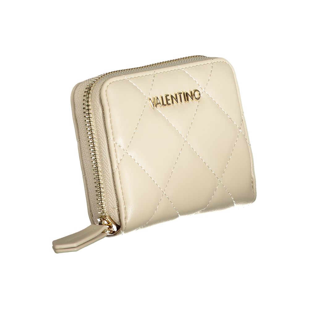 Mario Valentino Beige Polyethylene Wallet