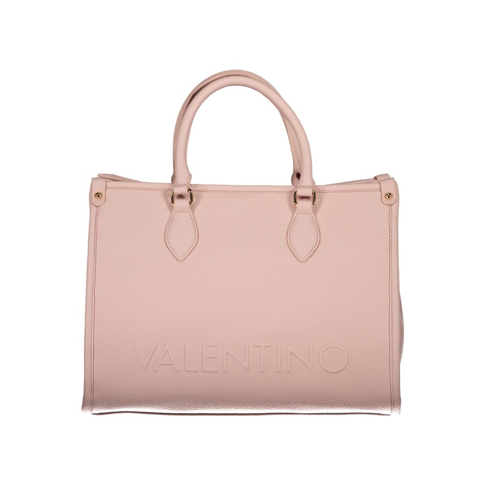 Mario Valentino Rosa Polyurethane Women Handbag | Regal Royce