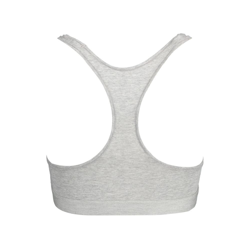 Tommy Hilfiger Grigio Cotton Women's Sports Bra | Regal Royce