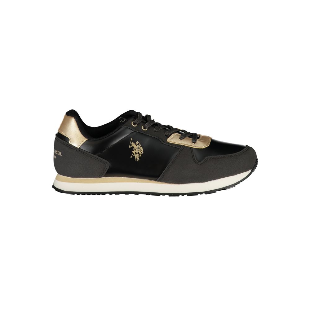 U.S. POLO ASSN. Nero Polyester Women Sneaker | Regal Royce