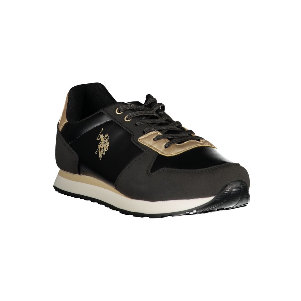 U.S. POLO ASSN. Nero Polyester Women Sneaker | Regal Royce