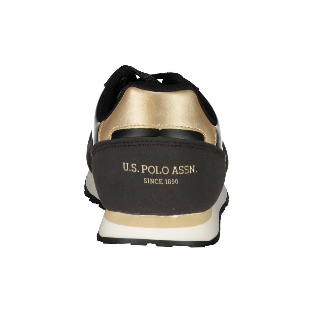 U.S. POLO ASSN. Nero Polyester Women Sneaker | Regal Royce