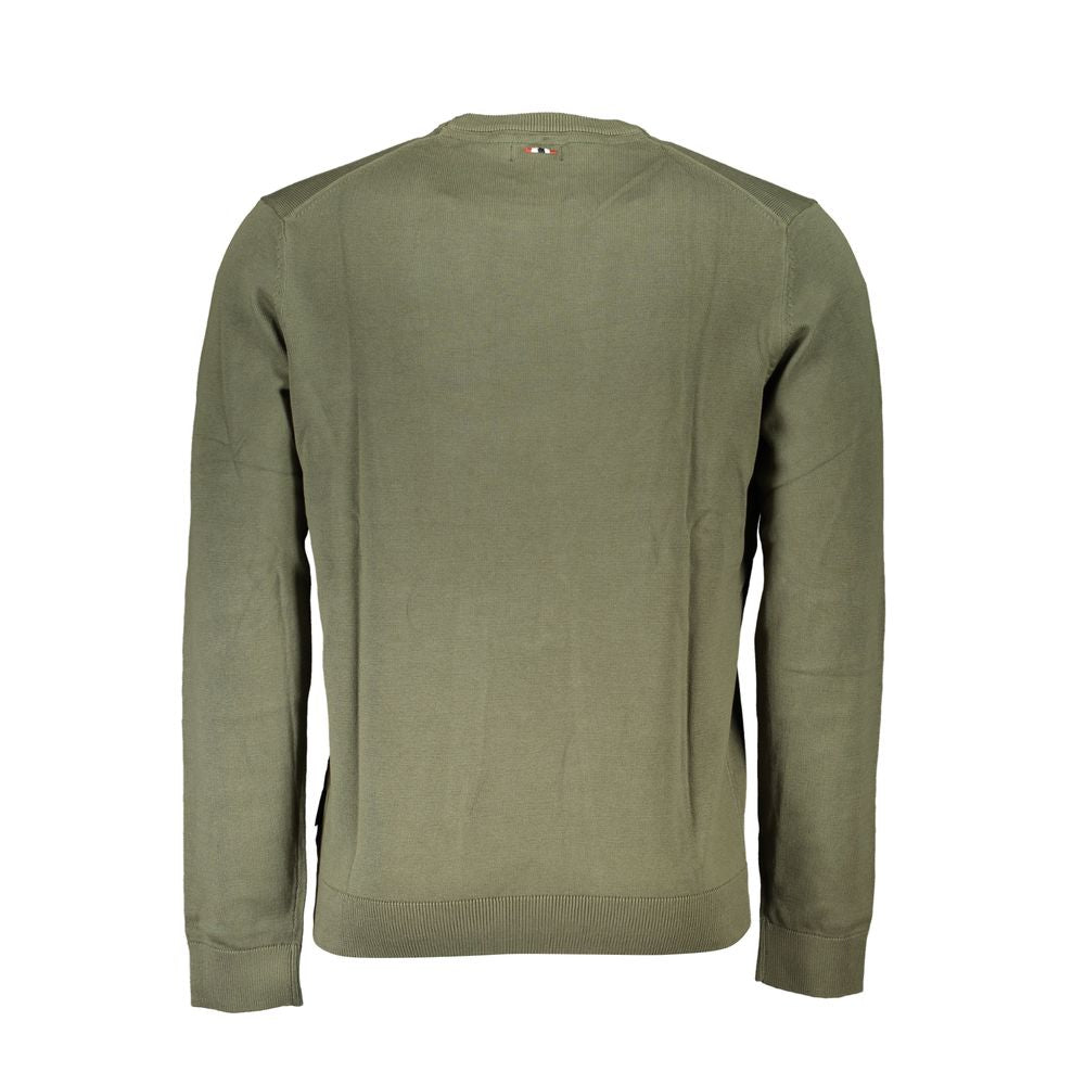 Napapijri Verde Cotton Men Sweater | Regal Royce