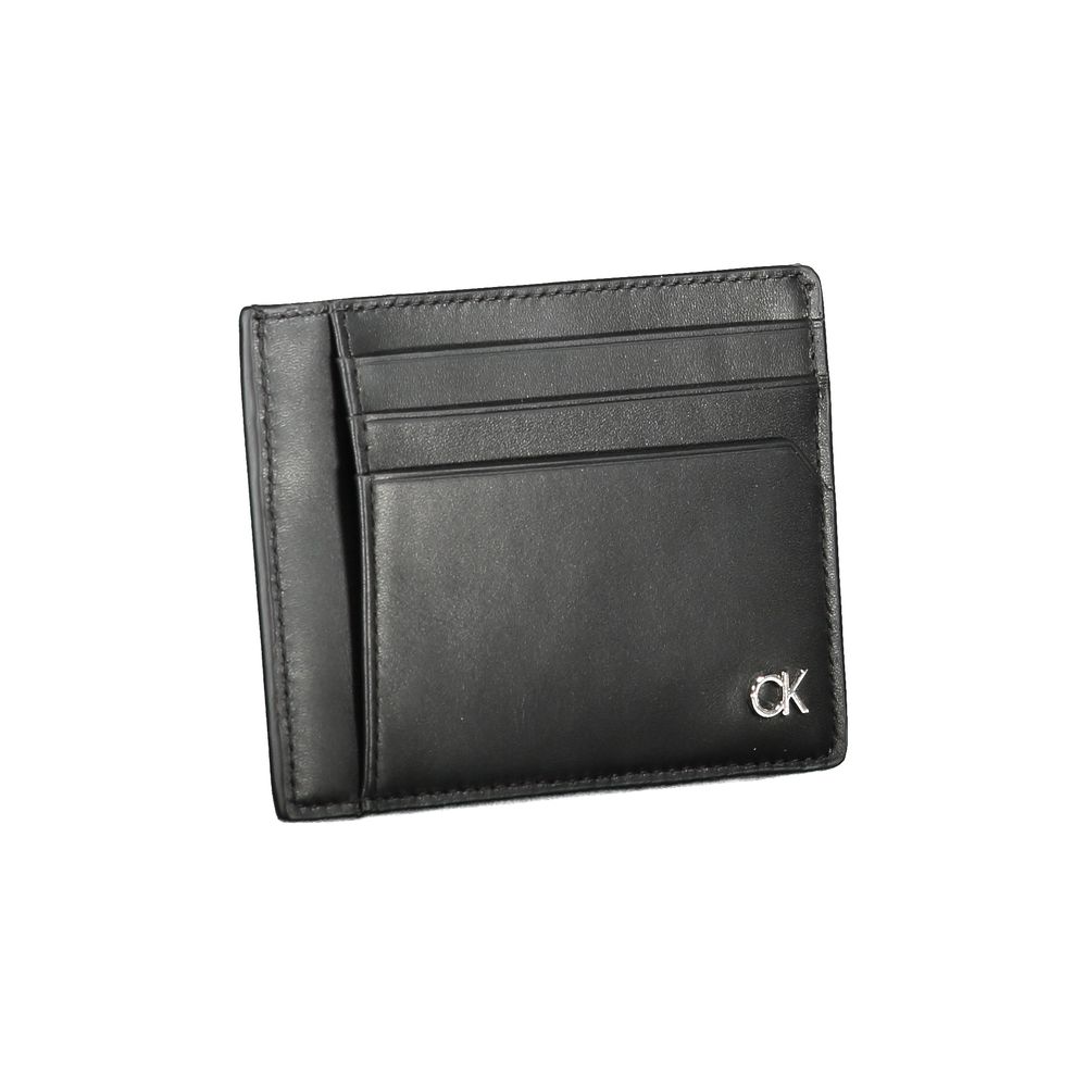 Calvin Klein Black Leather Men Wallet | Regal Royce