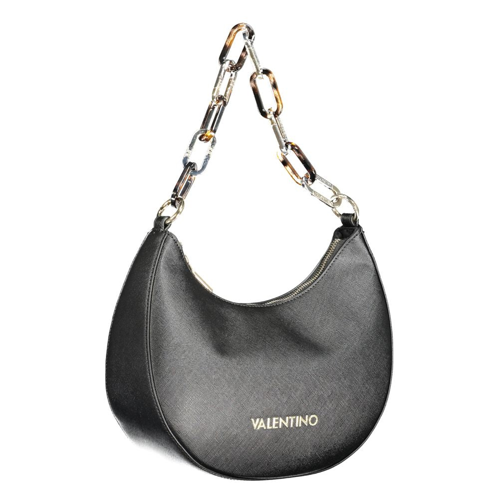 Mario Valentino Nero Poliuretano Women Handbag | Regal Royce